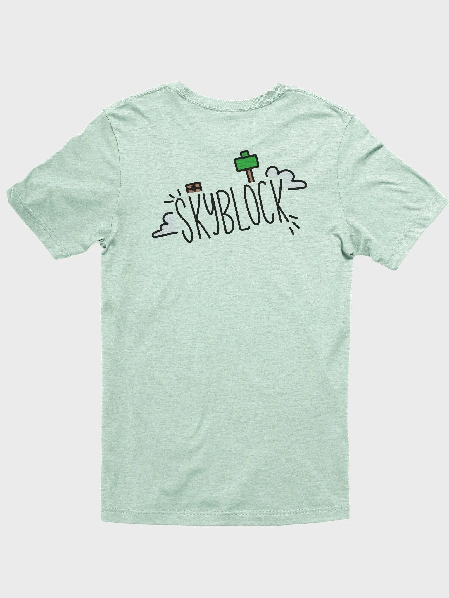 Skyblock Simple Back Tee product image (3)