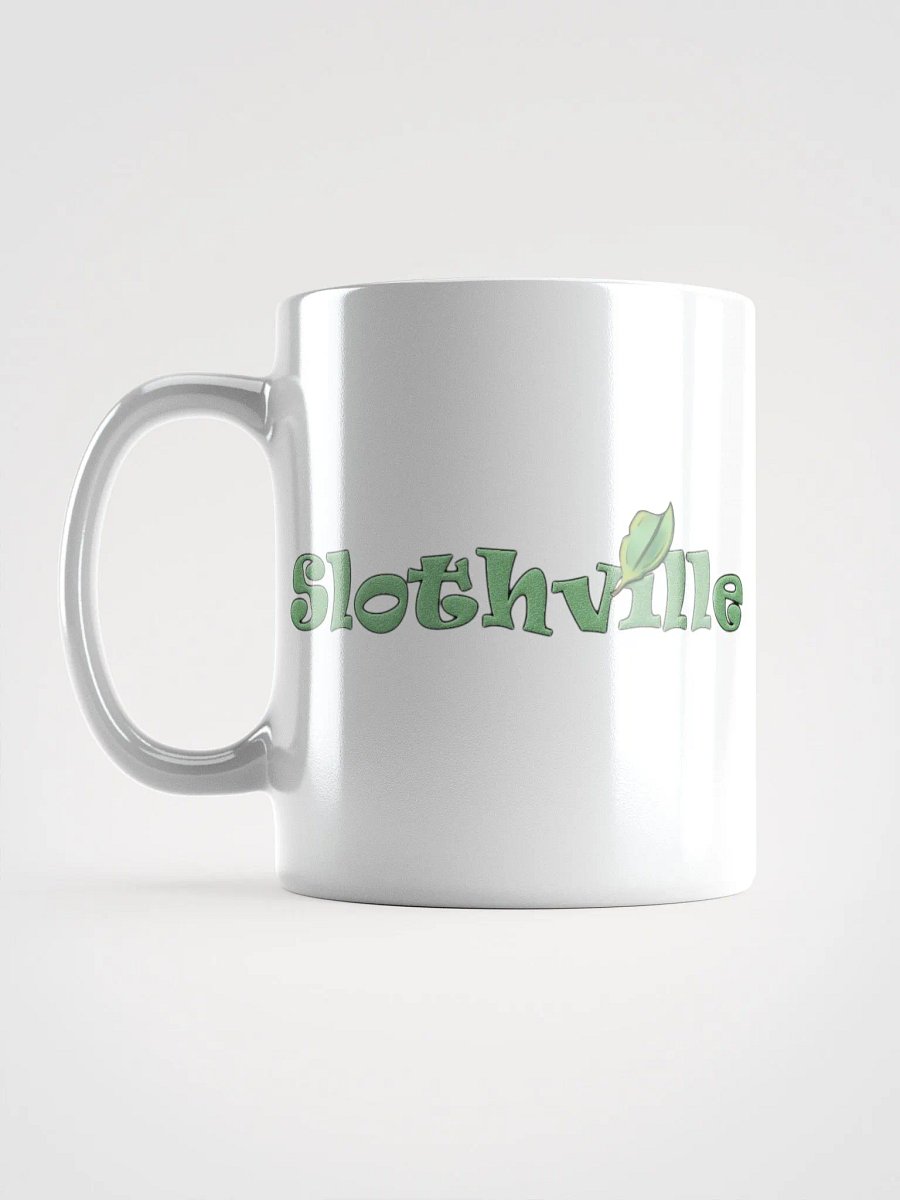 Slothville Yawn White Glossy Mug product image (14)