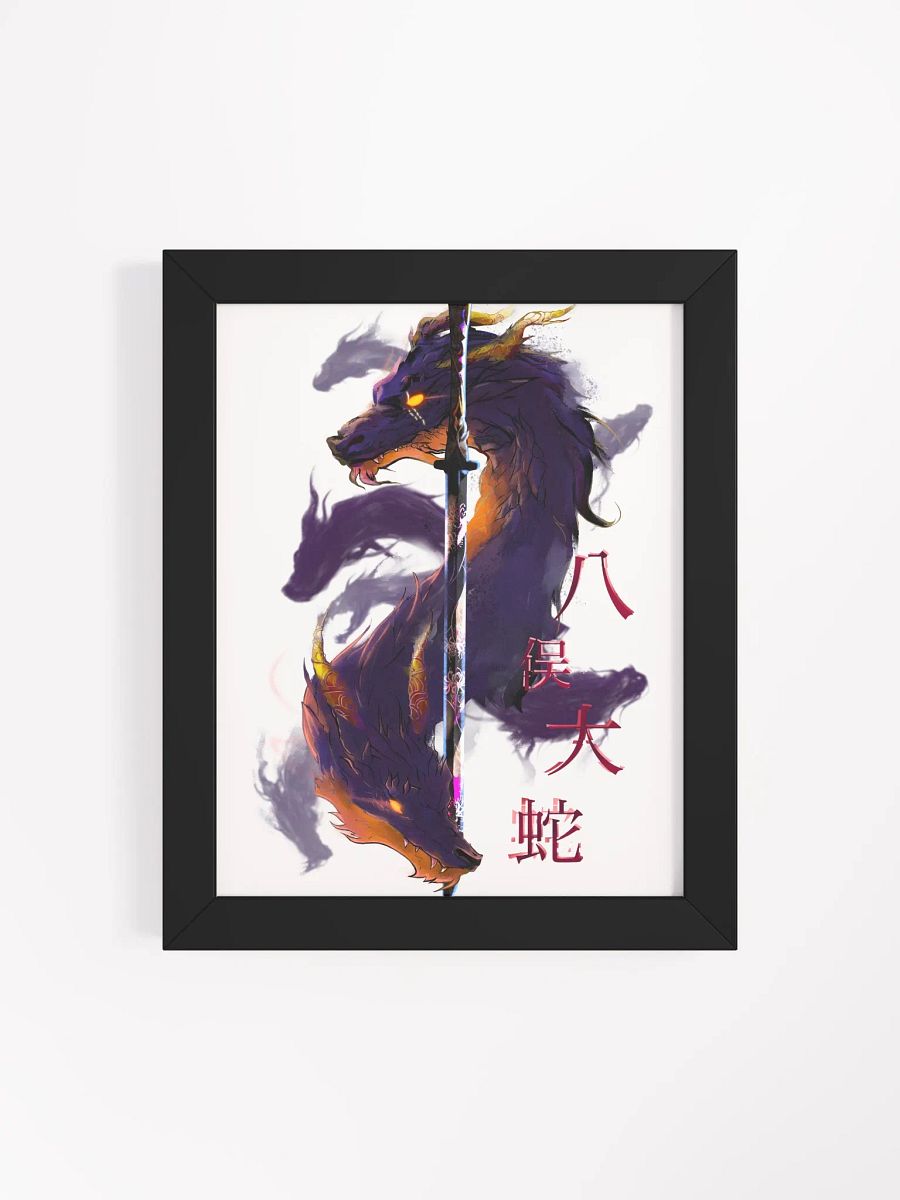 Orochi – Eight-Headed Serpent of Japanese Myth (Print) product image (4)
