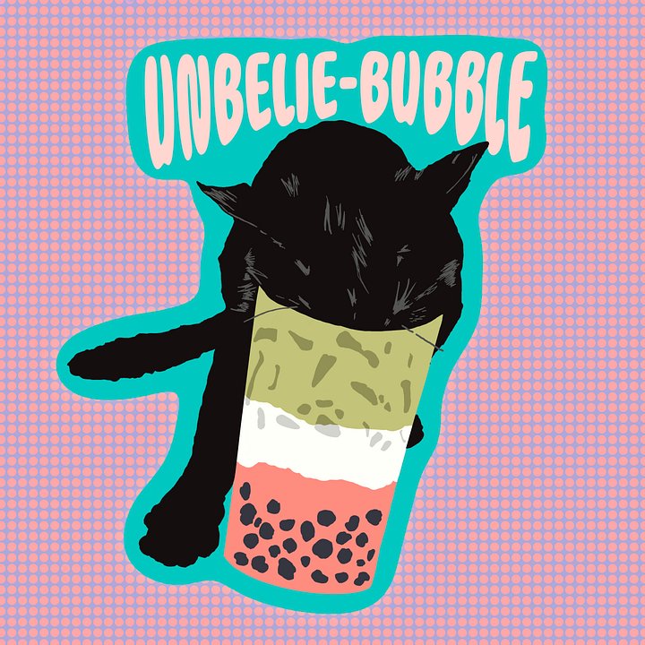 it's unbelie-bubble mini print product image (1)