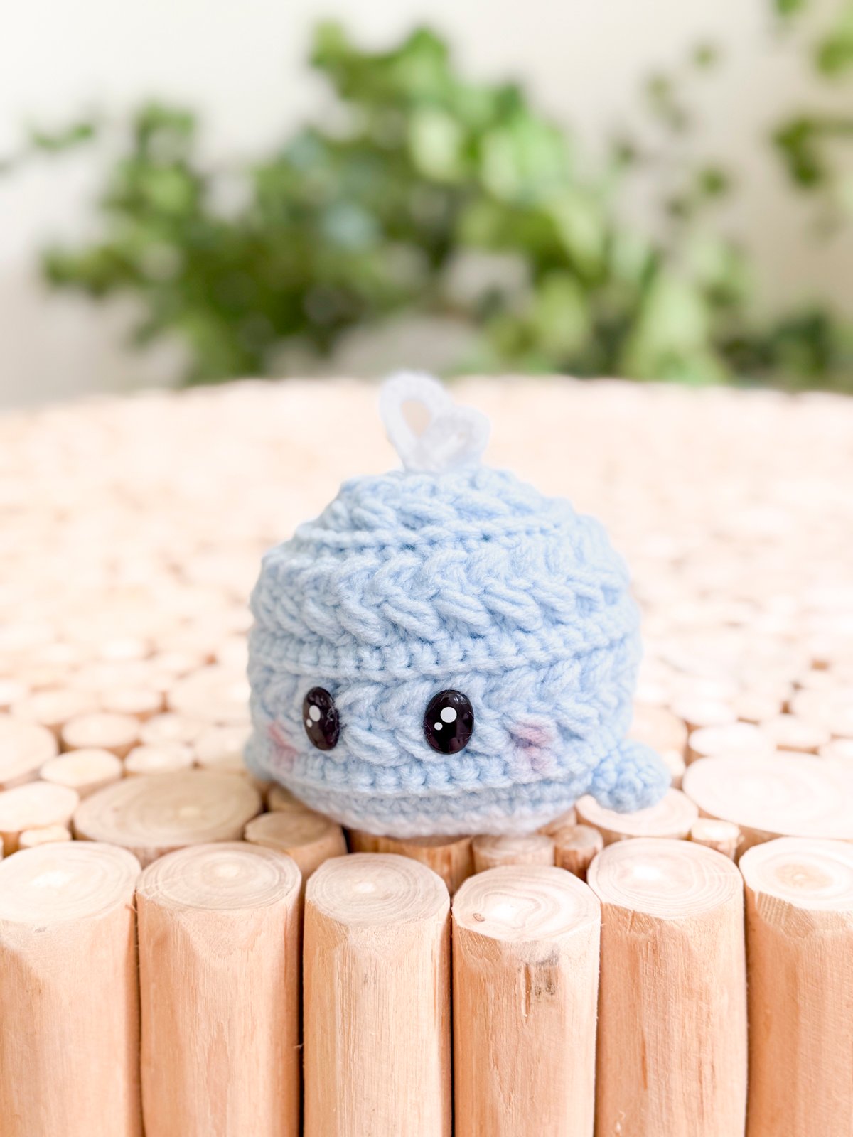 Easy Crochet Whale Pattern | No-Sew Amigurumi Using the Wheat Stitch product image (8)