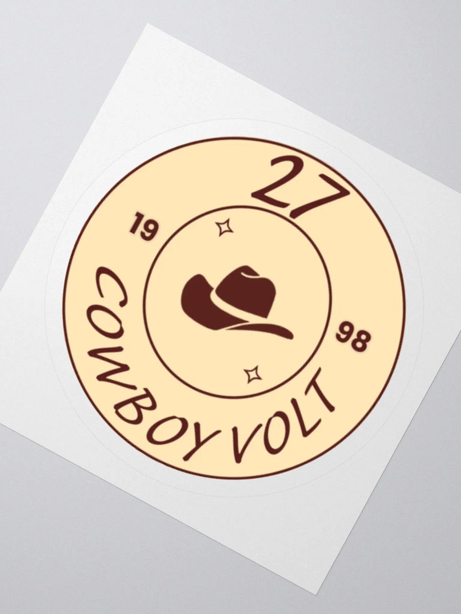 '27' Celebration Emblem Kiss Cut Stickers product image (4)