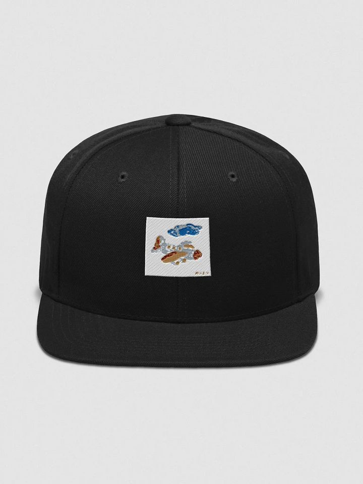 Kid Airplane (Yupoong Wool Blend Snapback Cap) product image (2)