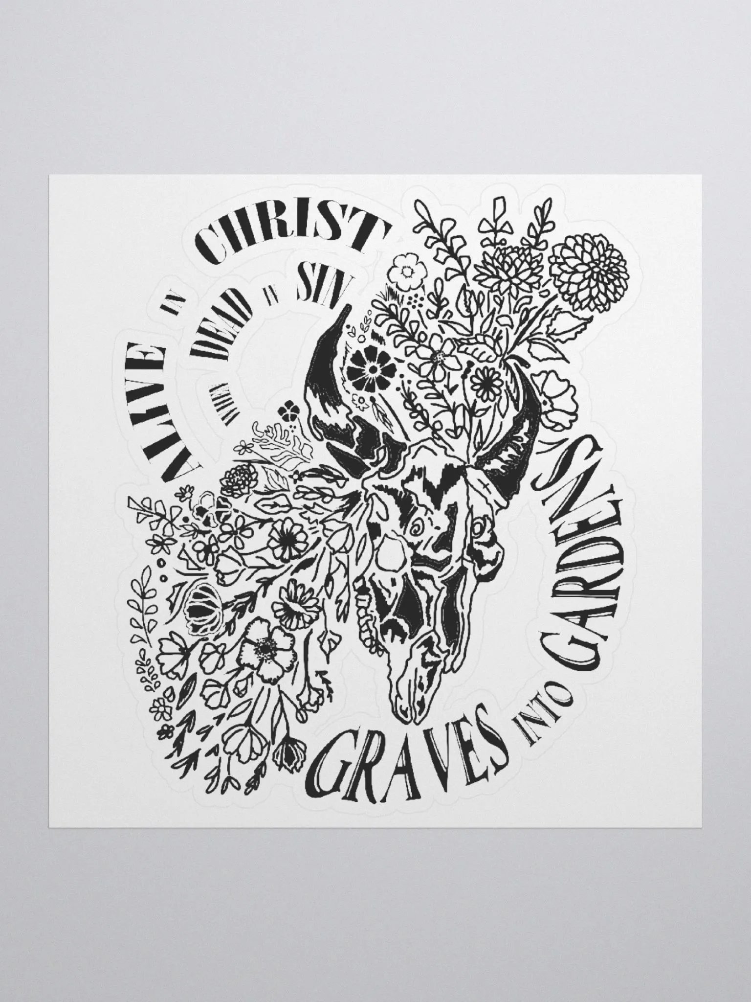 Graves into Gardens Sticker product image (1)