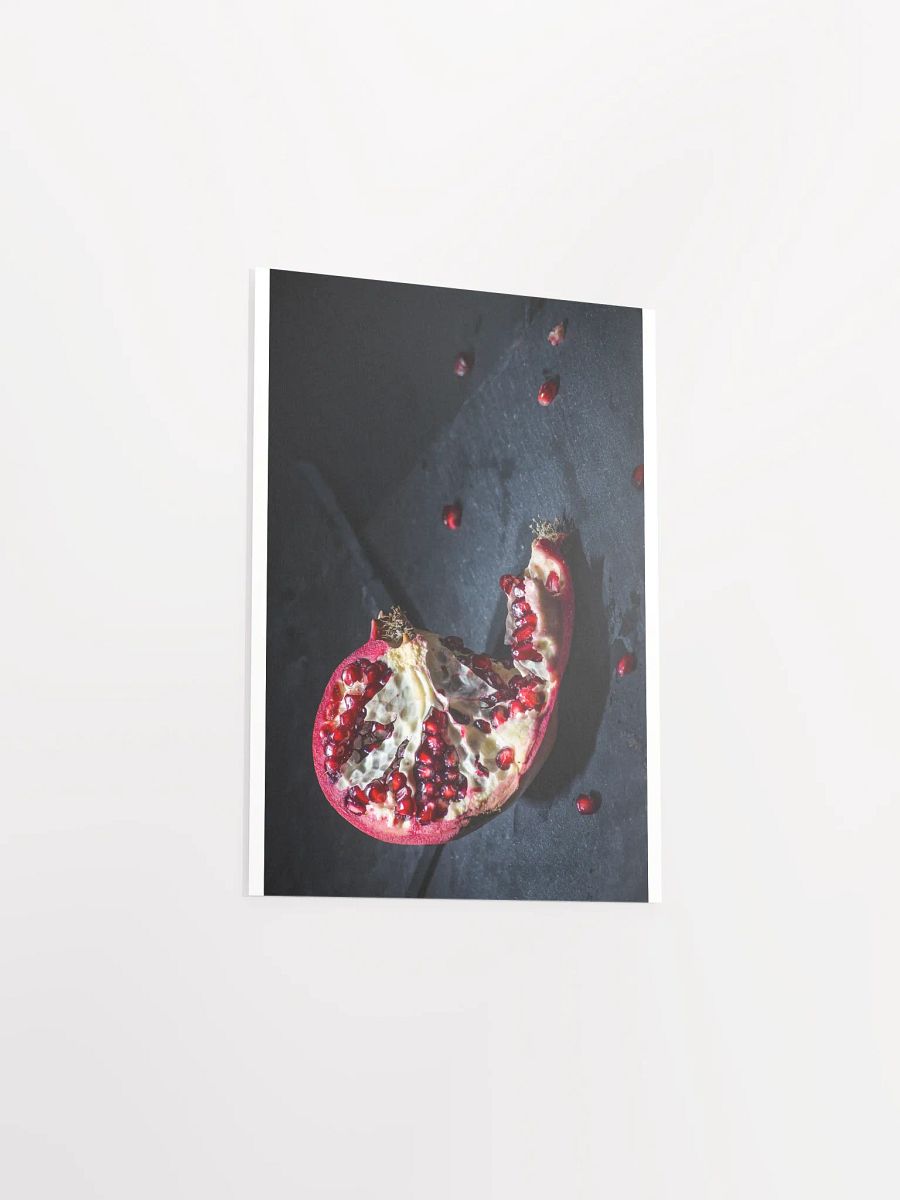 Pomegranate on Slate still-life - Print product image (4)
