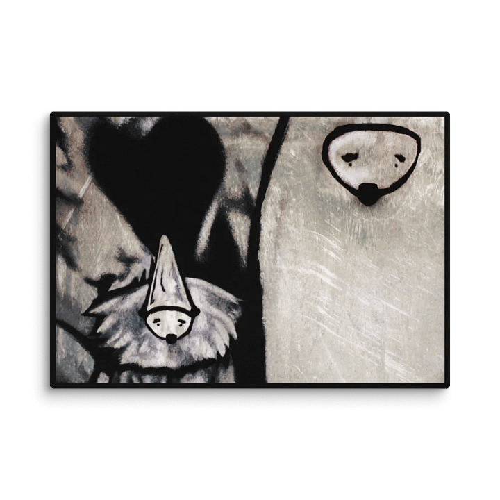 Same Same Allcolor Stretched Canvas product image (1)