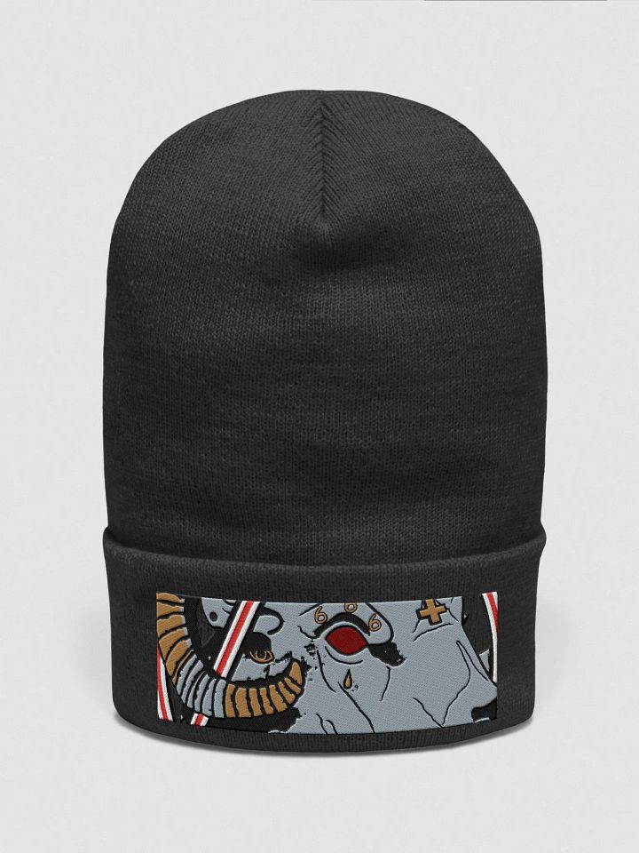 Crossed Eyes Stylized Beanie product image (1)