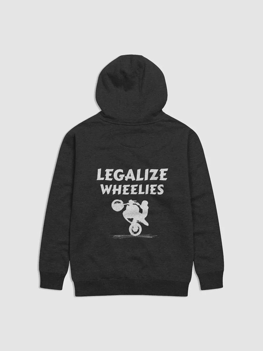 Legalize Wheelies Hoodie Black product image (1)