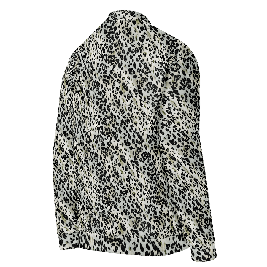 Green Leopard Bomber Jascet product image (4)