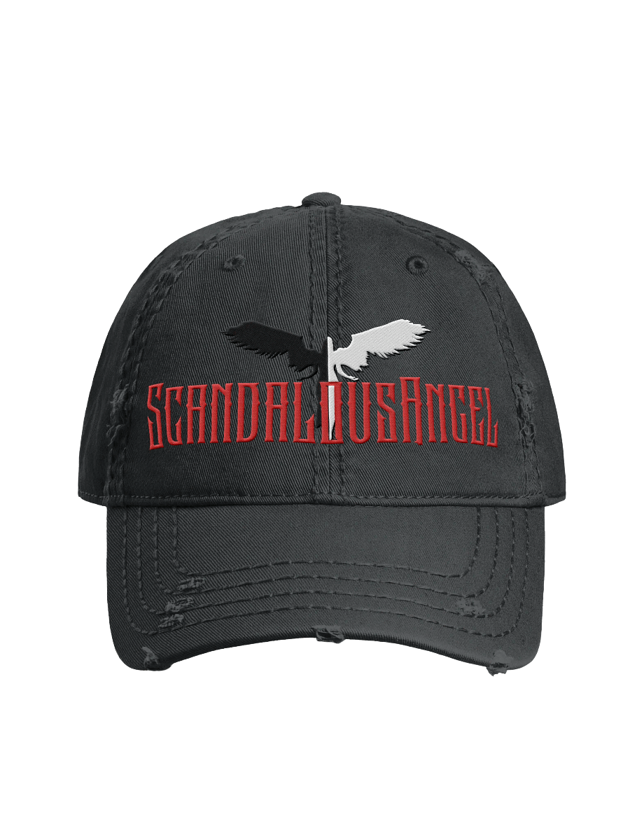 Scandalous Angel's Distressed Dad Hat product image (1)