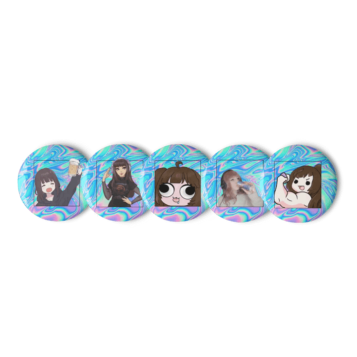 Vaporwave Button Set product image (3)