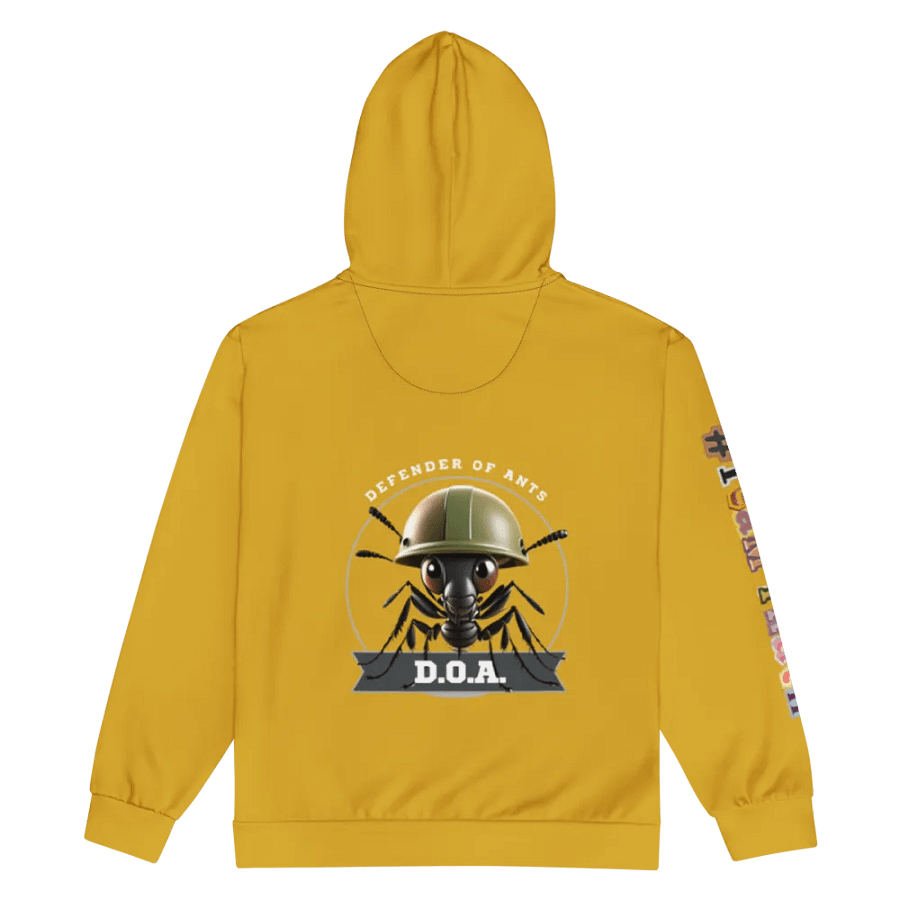 DOA Corps Goldenrod Zip Hoodie product image (2)