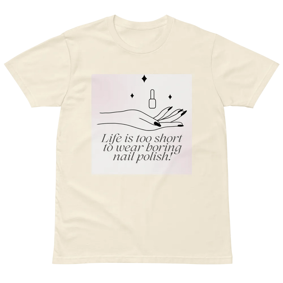 Vibrant Nail Polish Lover T-Shirt product image (2)