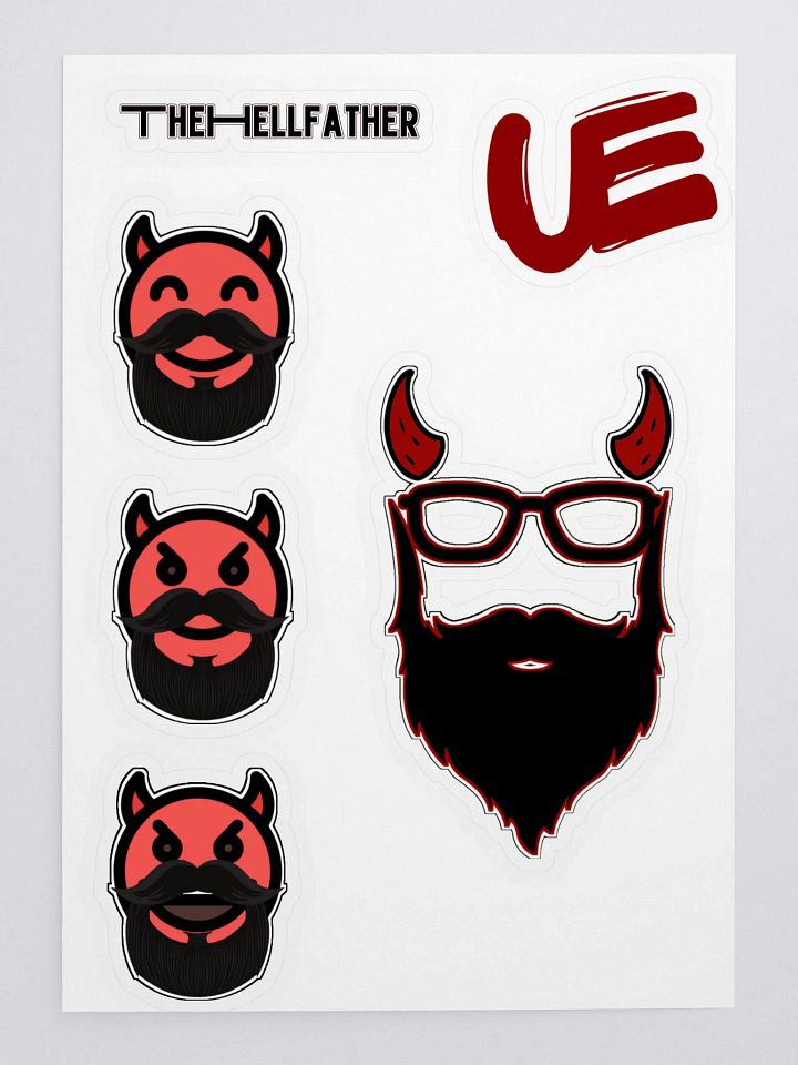 TheHellfather Stickers - Set 1 product image (1)