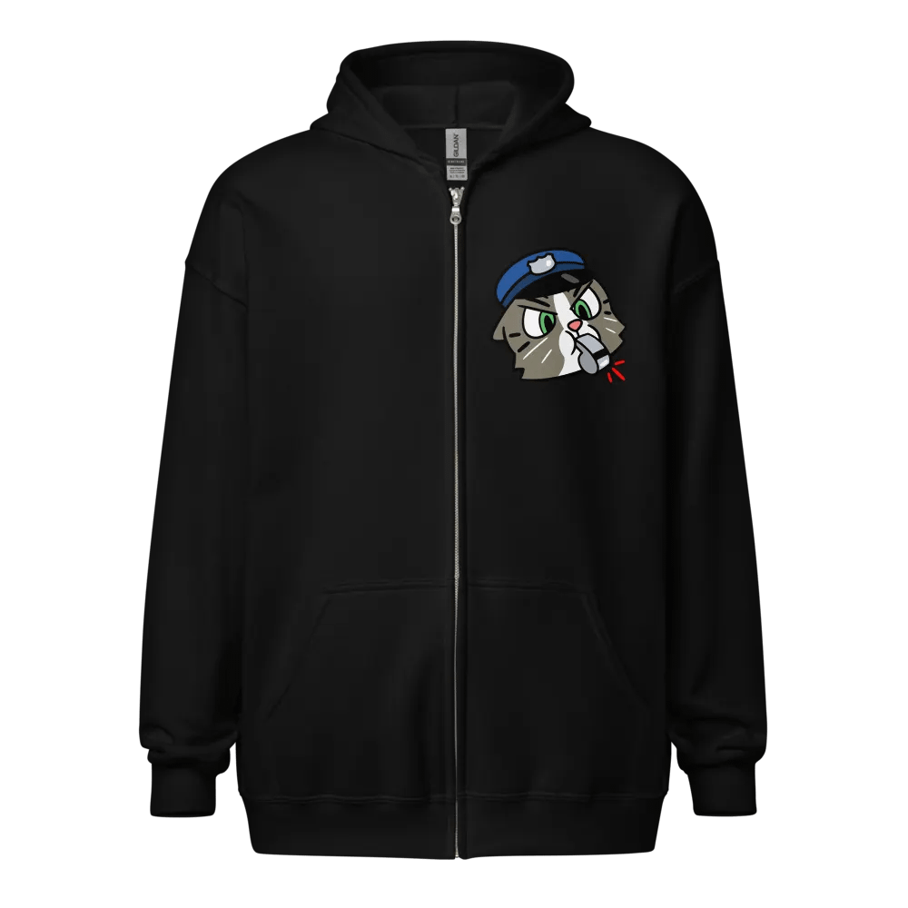 Officer Kitty Cat Hoodie product image (1)