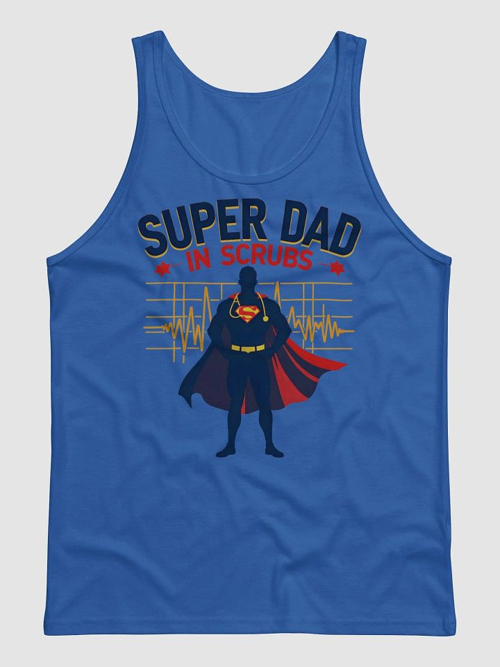 Super Dad in Scrubs Tribute Tank product image (3)