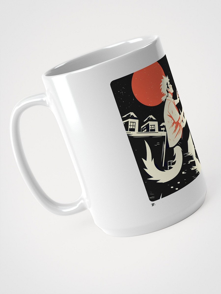 Surreal Leaping Art: '流鸟' (Flying Bird) Illustration Mug product image (3)