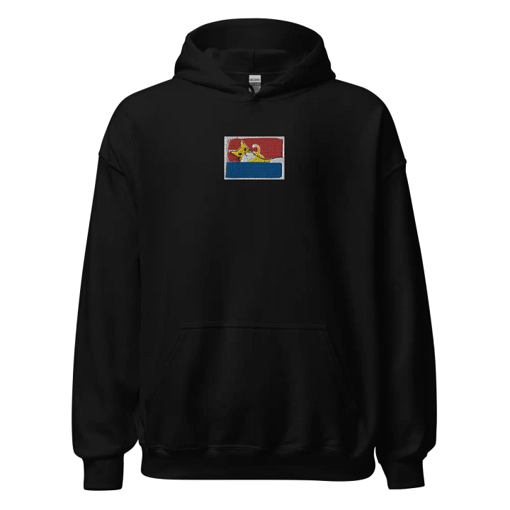 Hamlet Screen Print Embroidered Hoodie w/ Print on back (Traditional) product image (2)