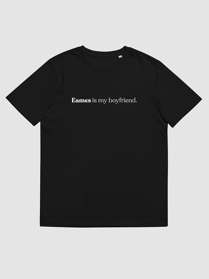 Eames is my boyfriend Tee - Black product image (1)