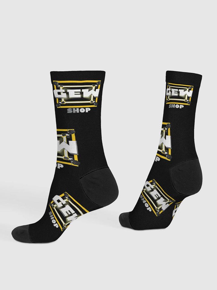 GEW Shop Black & Gold Socks product image (1)