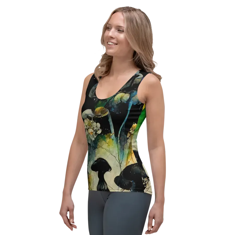 Whimsical Mushroom Dream Women's Tank Top product image (3)