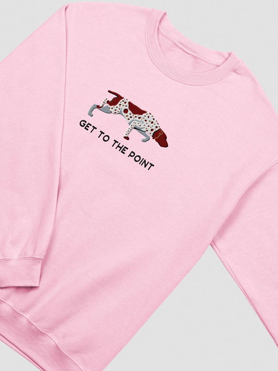 Get to the Point Sweatshirt (Embroidered) of a German Shorthaired Pointer(2) product image (5)
