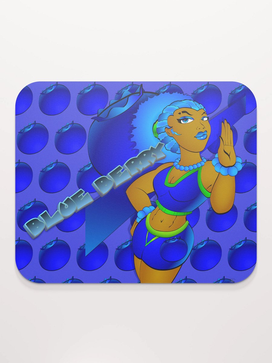 Blue Berry Bliss Mouse Pad product image (1)