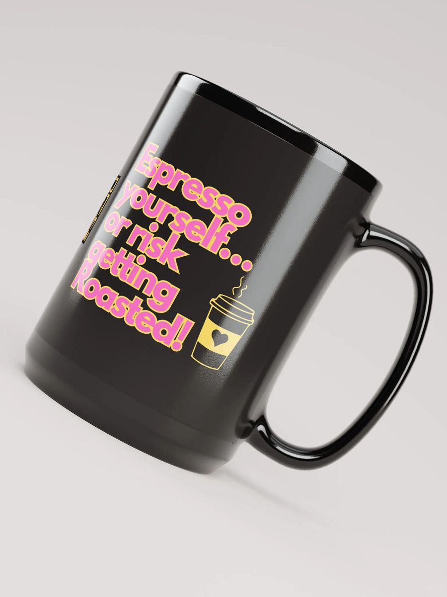 Cellar 8T Coffee - Roasted - Gloss Black Mug product image (4)