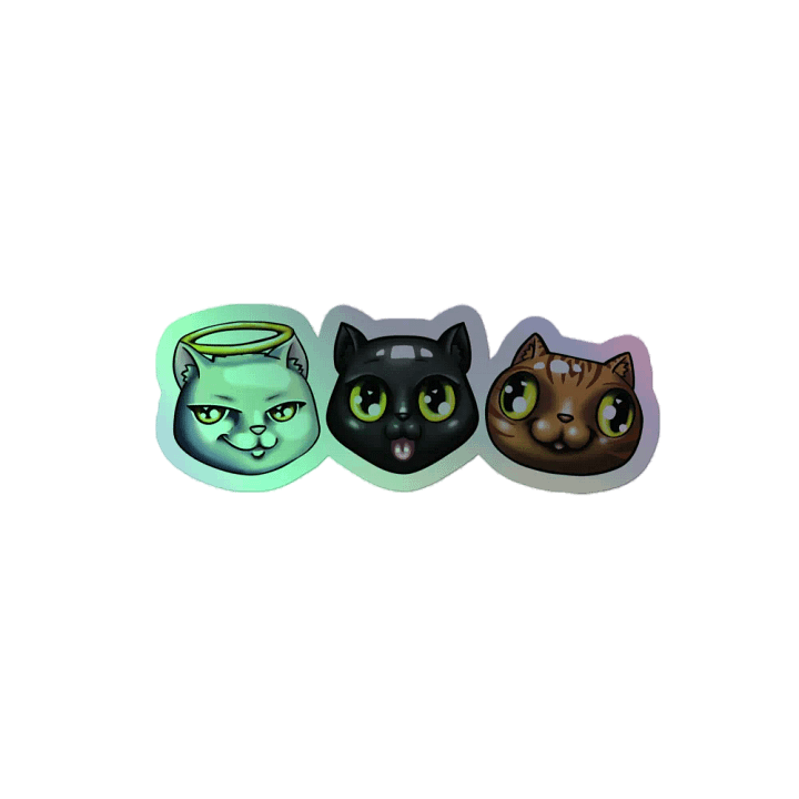 Sticker Cats - Holo product image (2)