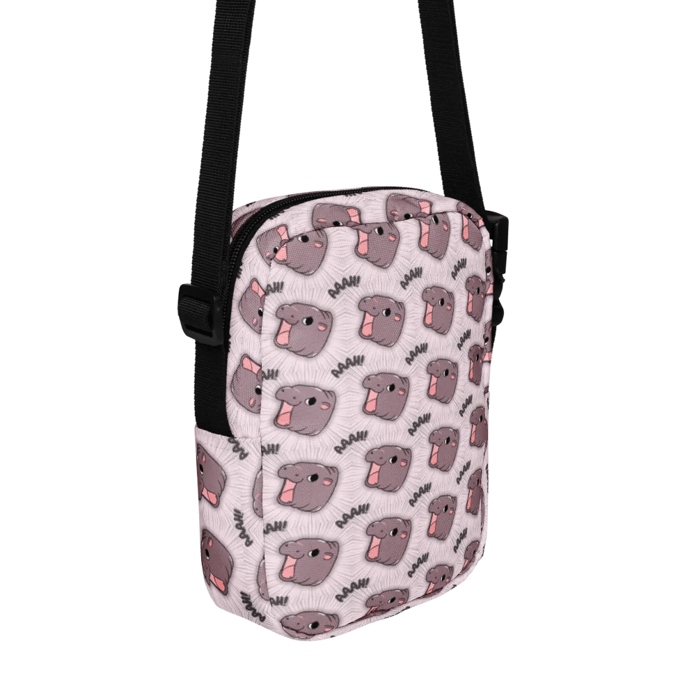 MOODENG'S PINK AAAH! UTILITY CROSSBODY BAG! product image (2)