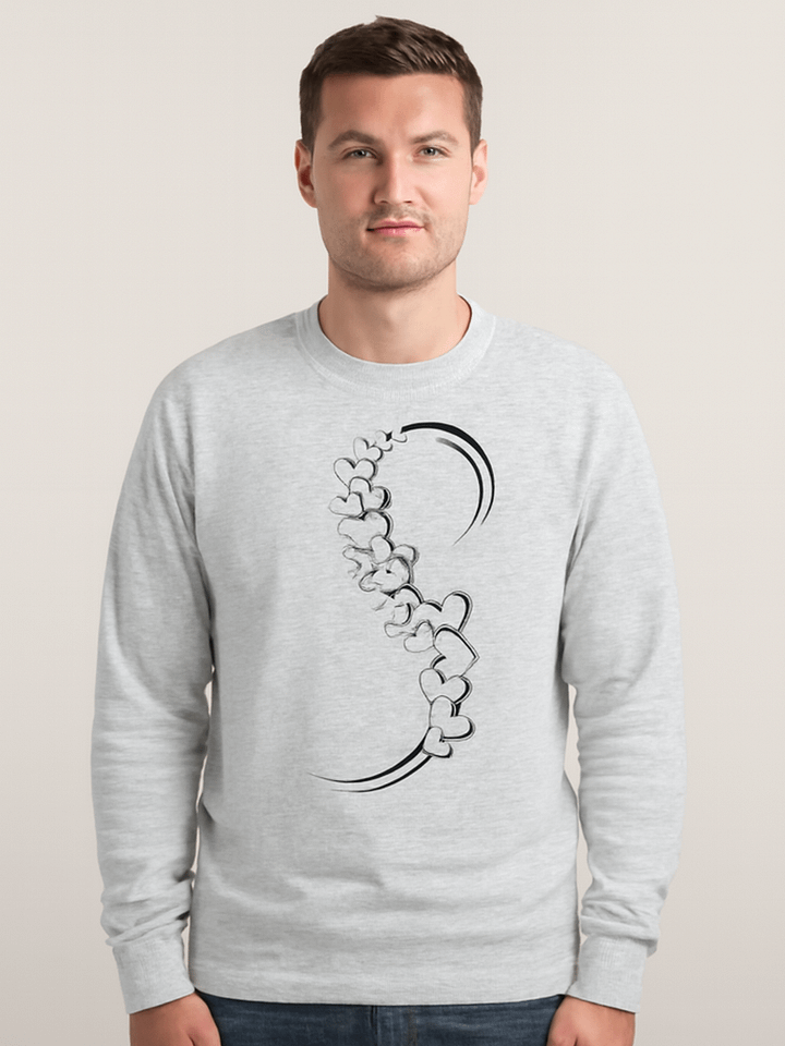 Heartbeat Harmony Crewneck Sweatshirt product image (1)