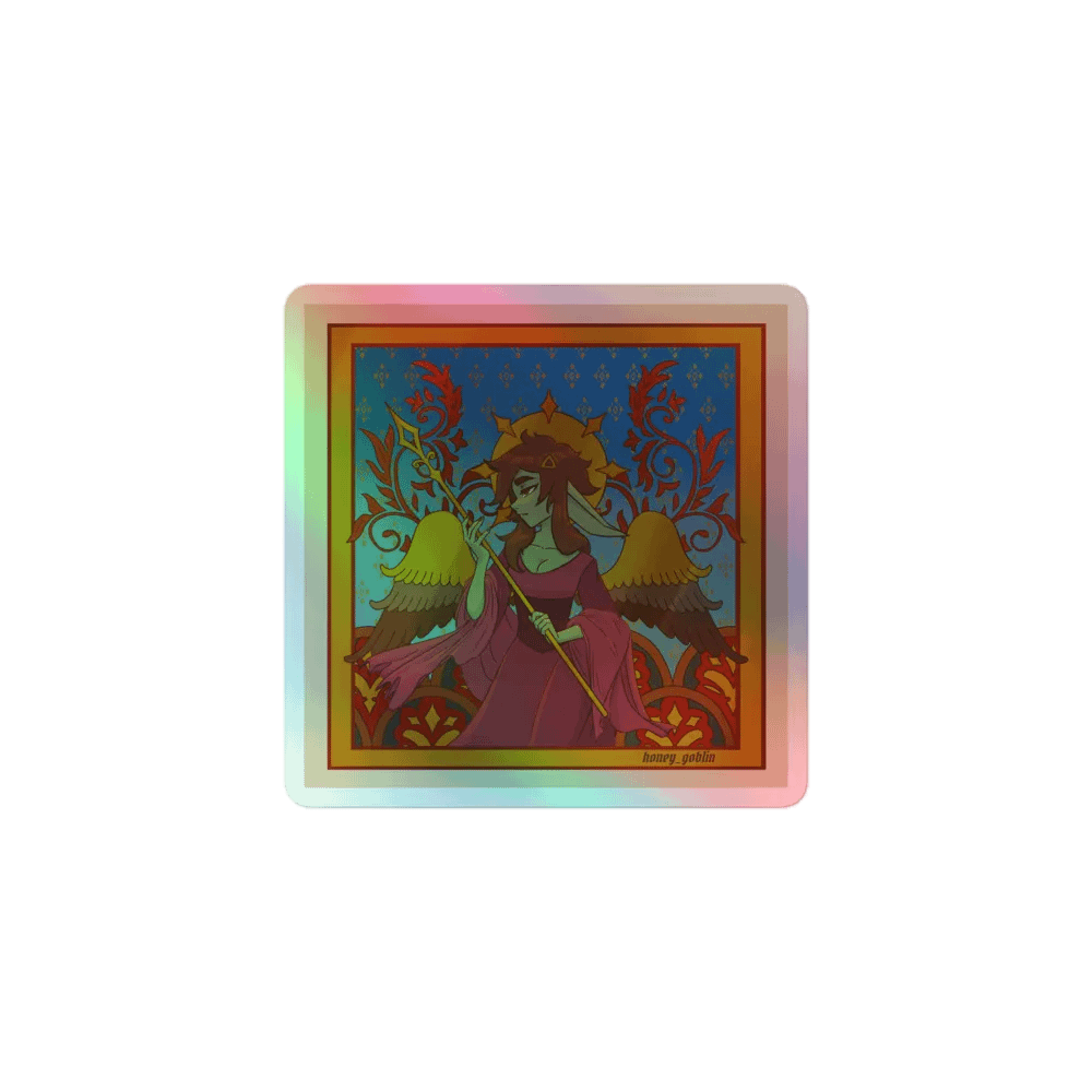 Illuminated Manuscript Holo Sticker product image (2)
