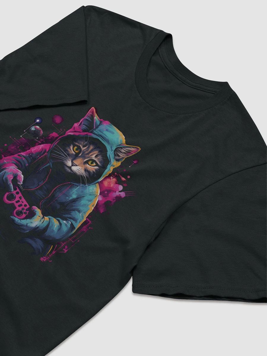 Gamer Cat Hoodie T-Shirt product image (3)