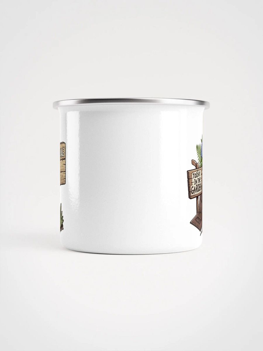 Today in the Garden enamel mug! product image (4)
