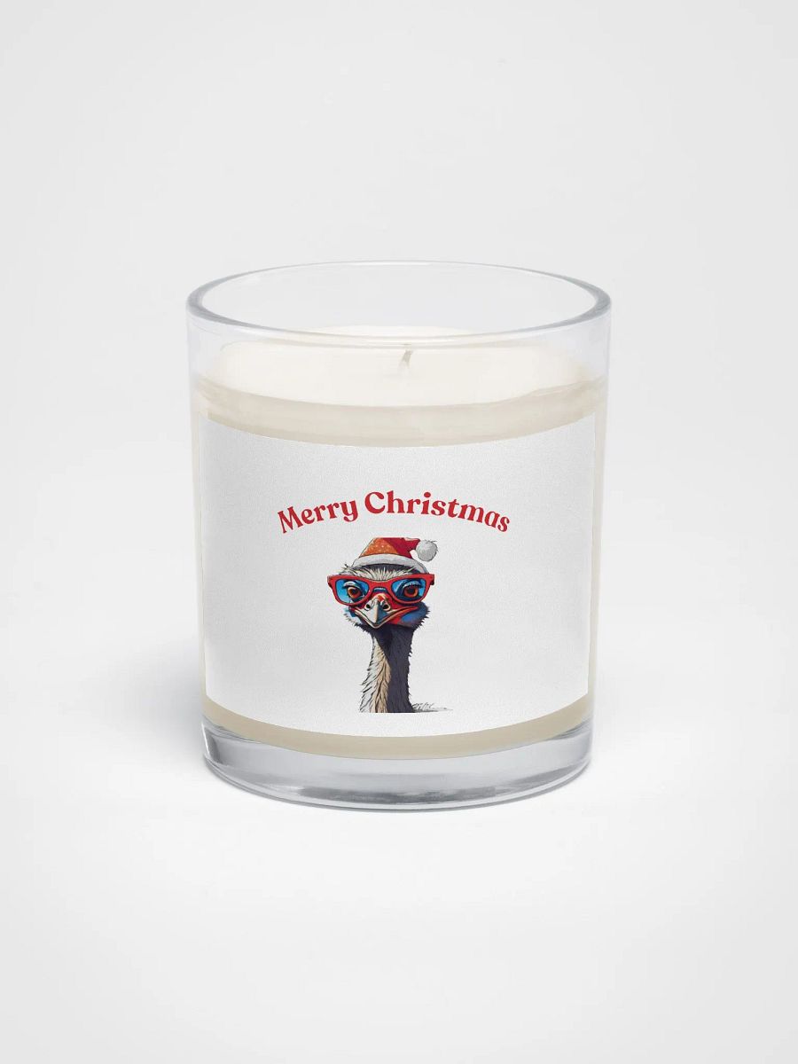 Emu Claus Soy Wax Candle - Red product image (1)