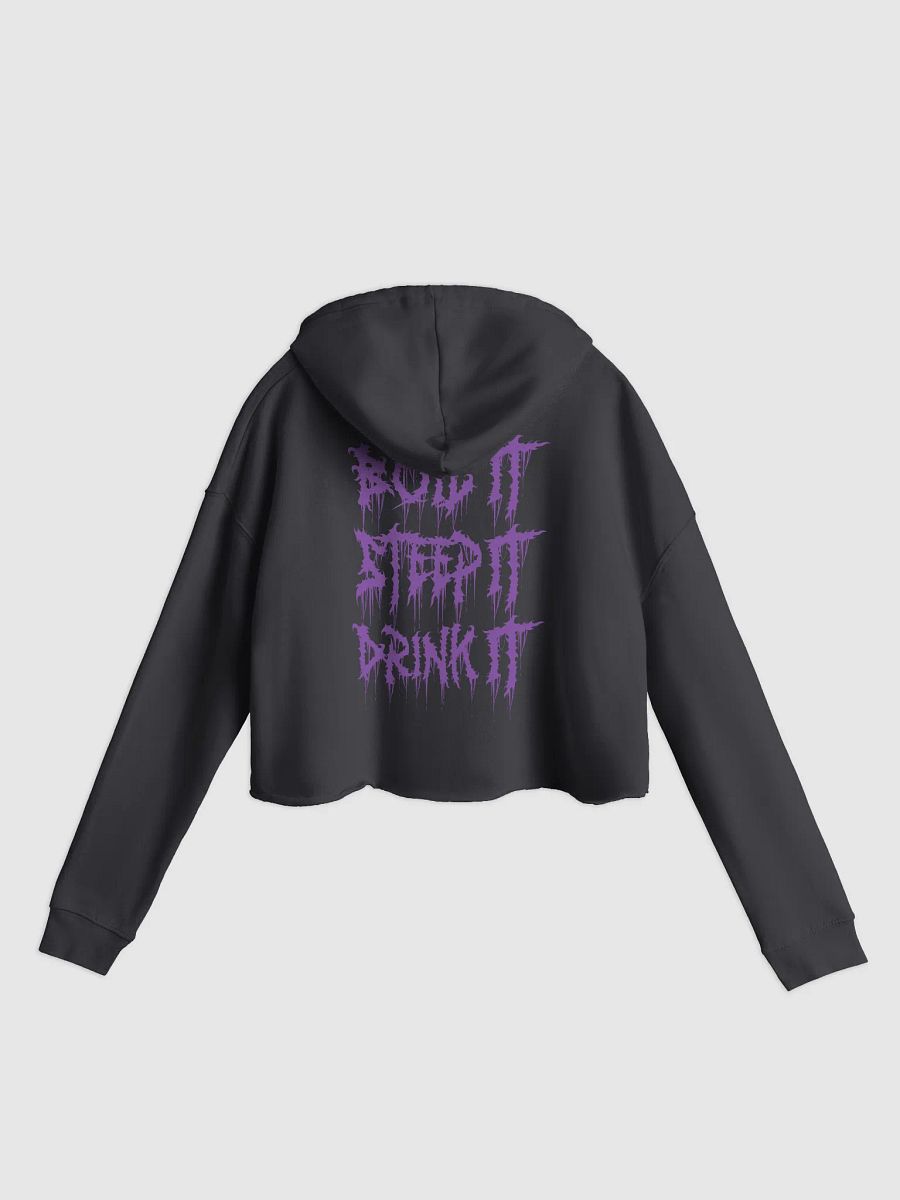 The Slam Queen Death Metal Cropped Hoodie product image (2)