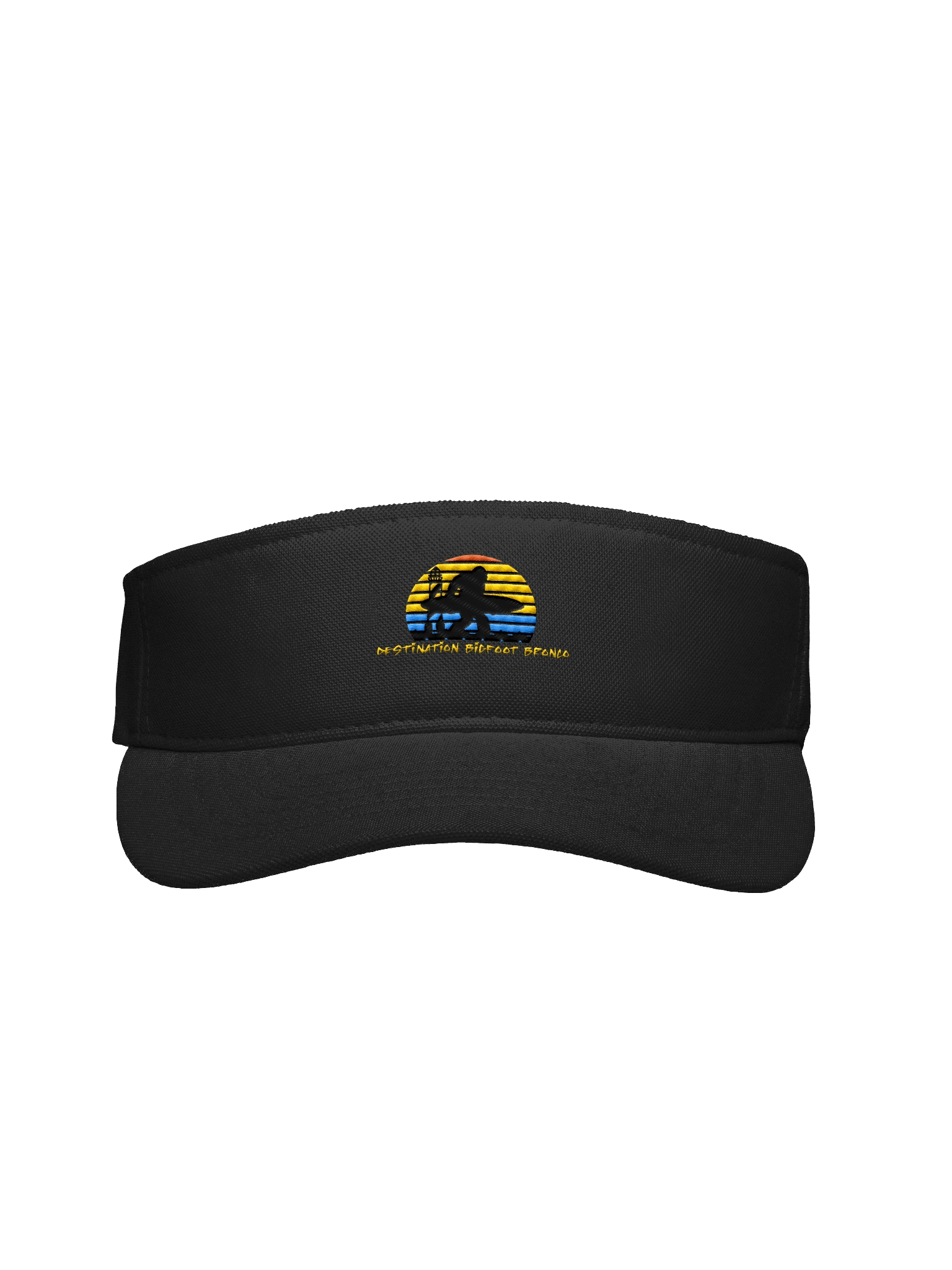 Destination Bigfoot Bronco Classic Logo Flexfit Visor (Multiple Colors Available) product image (2)