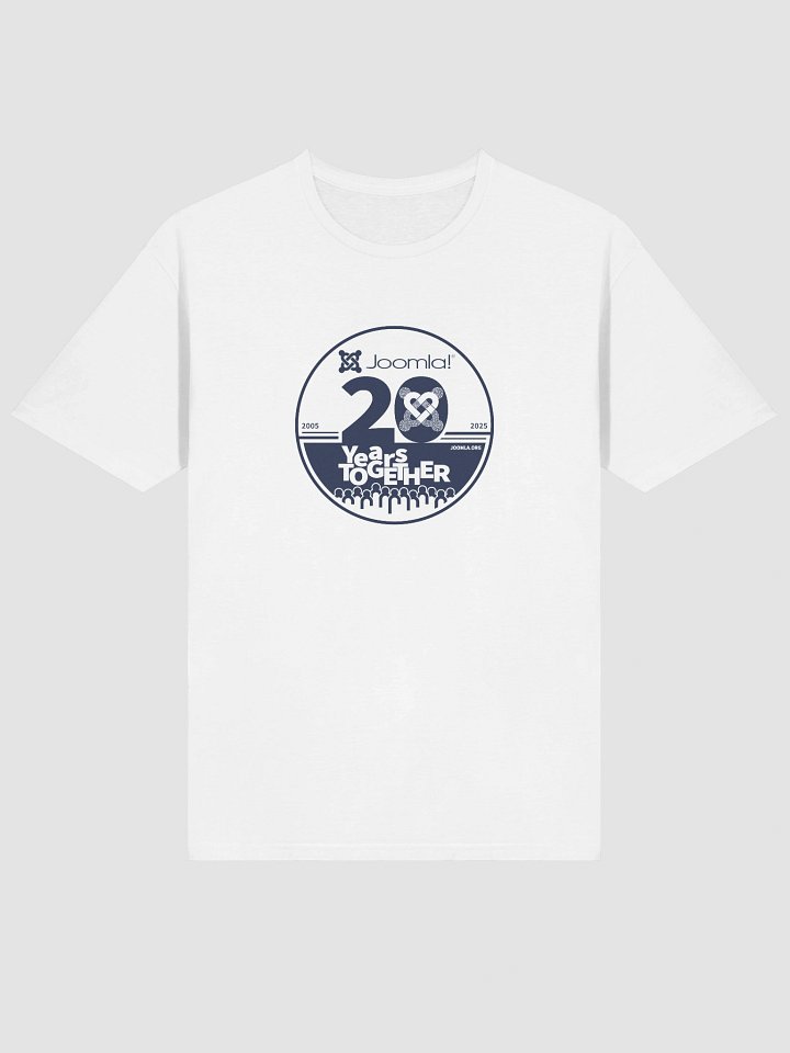 Joomla! 20th Anniversary Edition<br /> — Unisex Softstyle T-Shirt / Navy — product image (1)