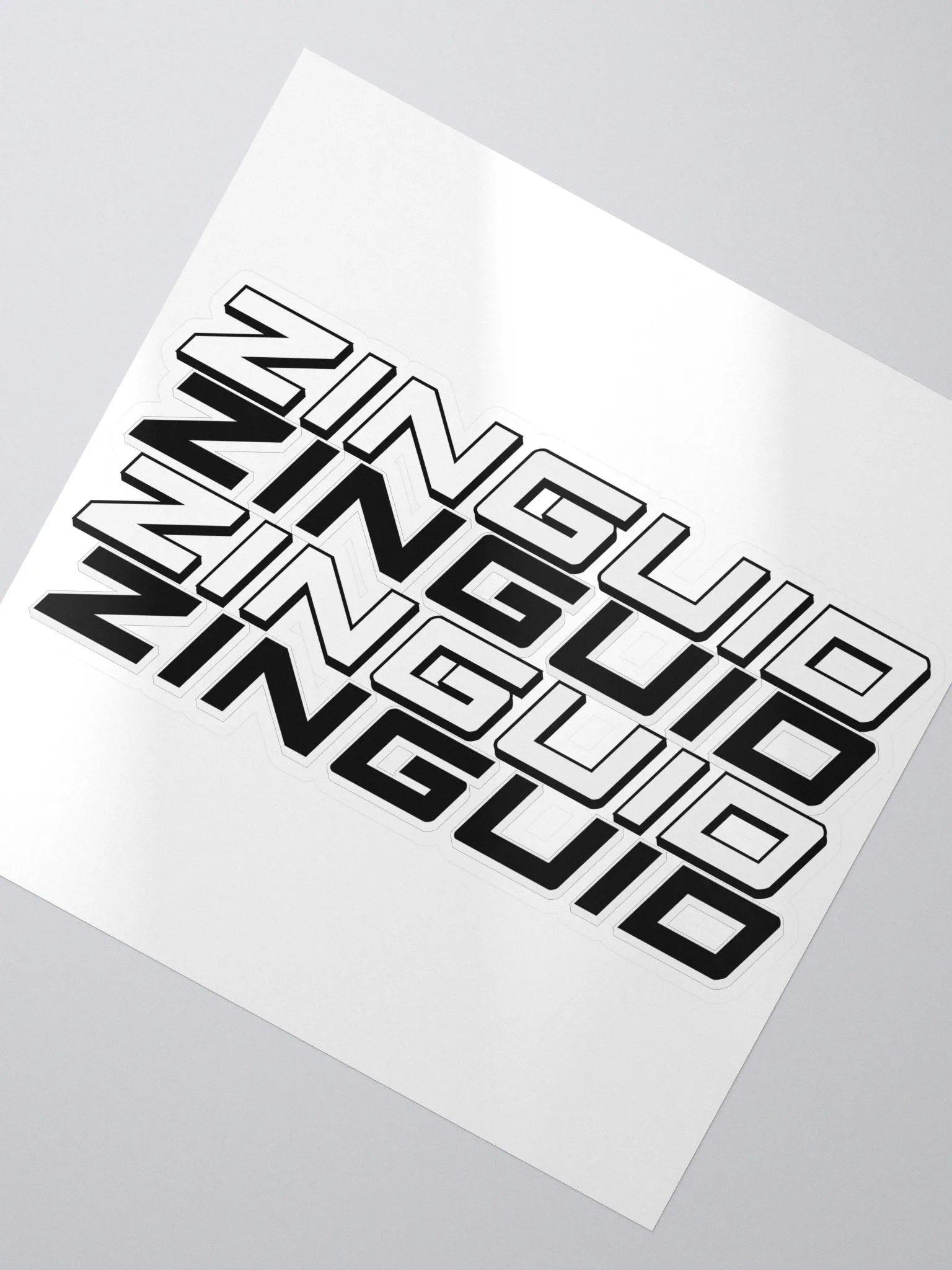 Clean Zinguid sticker product image (1)
