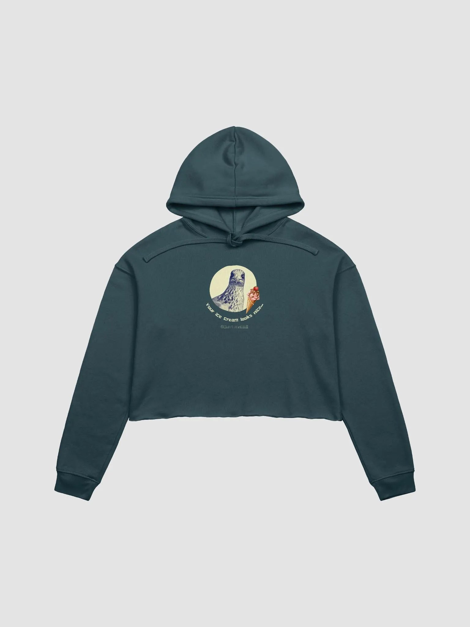 Gavin the Gull - Your Ice Cream Looks Nice Crop Hoodie product image (1)