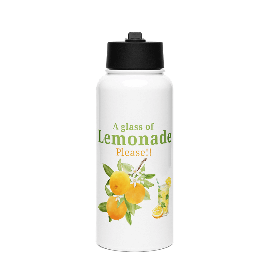 Zesty Citrus Stainless Steel Bottle product image (1)