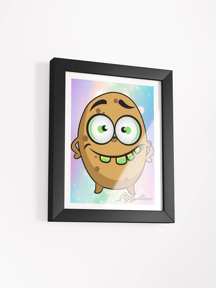 Whimsical Potato Magic - Framed Matte Poster product image (2)