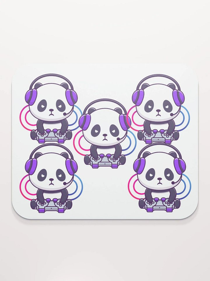 Roro Panda Mouse Pad product image (2)