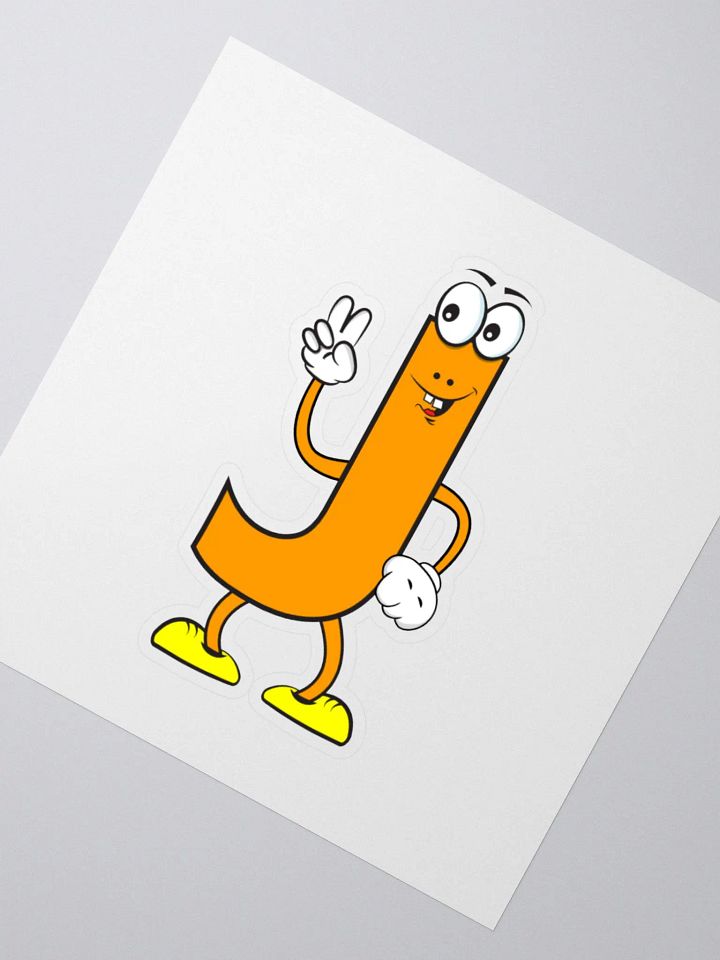 J Cartoon Character Sticker product image (6)
