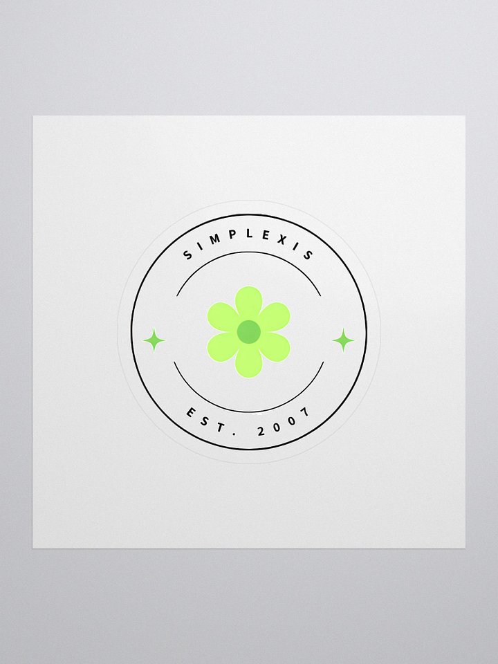 THE SIMPLEXIS STICKER product image (1)