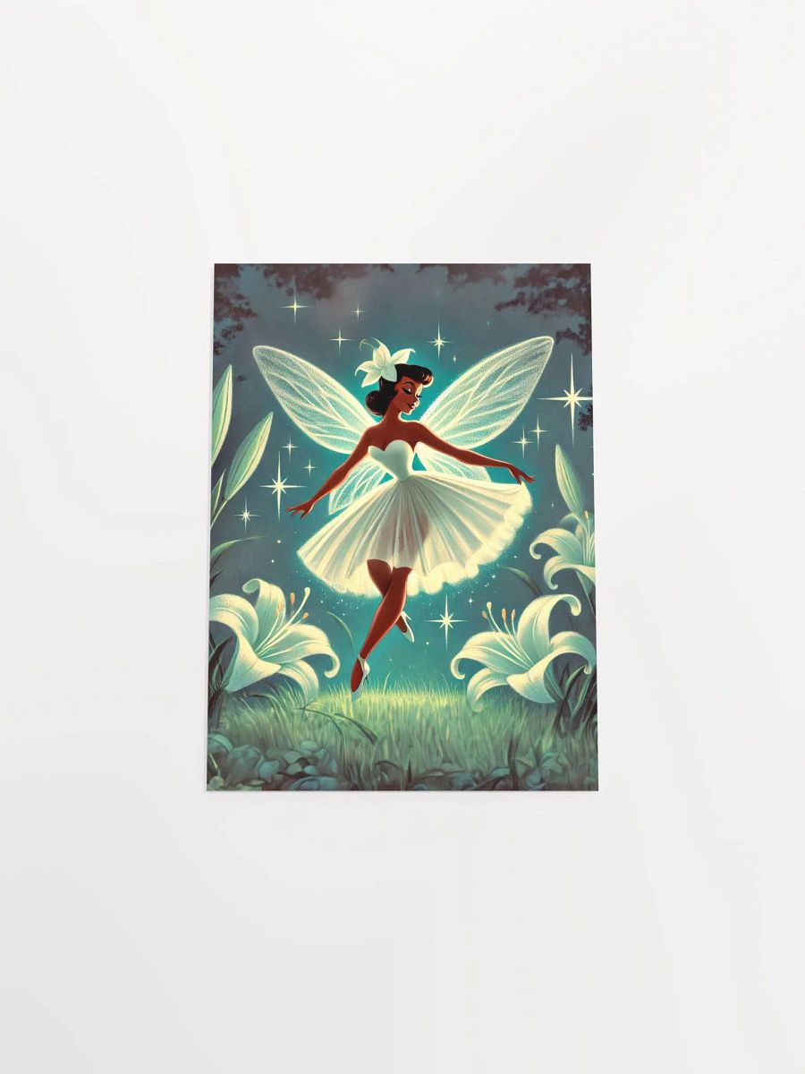 Enchanted Lily Fairy Dance Premium Matte Poster product image (25)