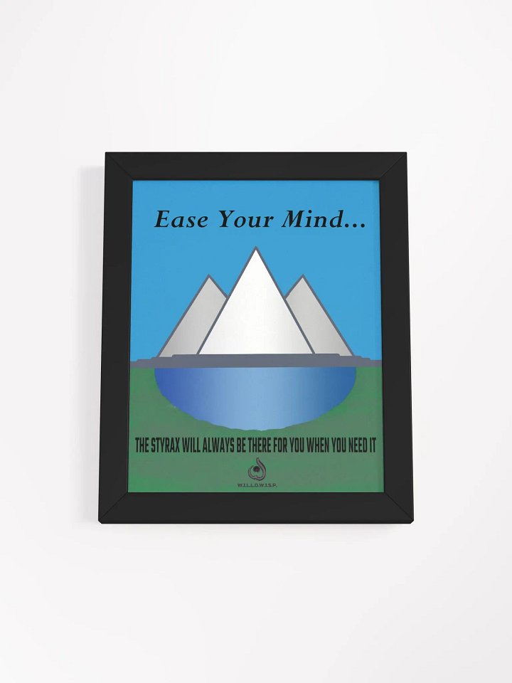 WILLOWISP Framed Styrax Poster product image (1)