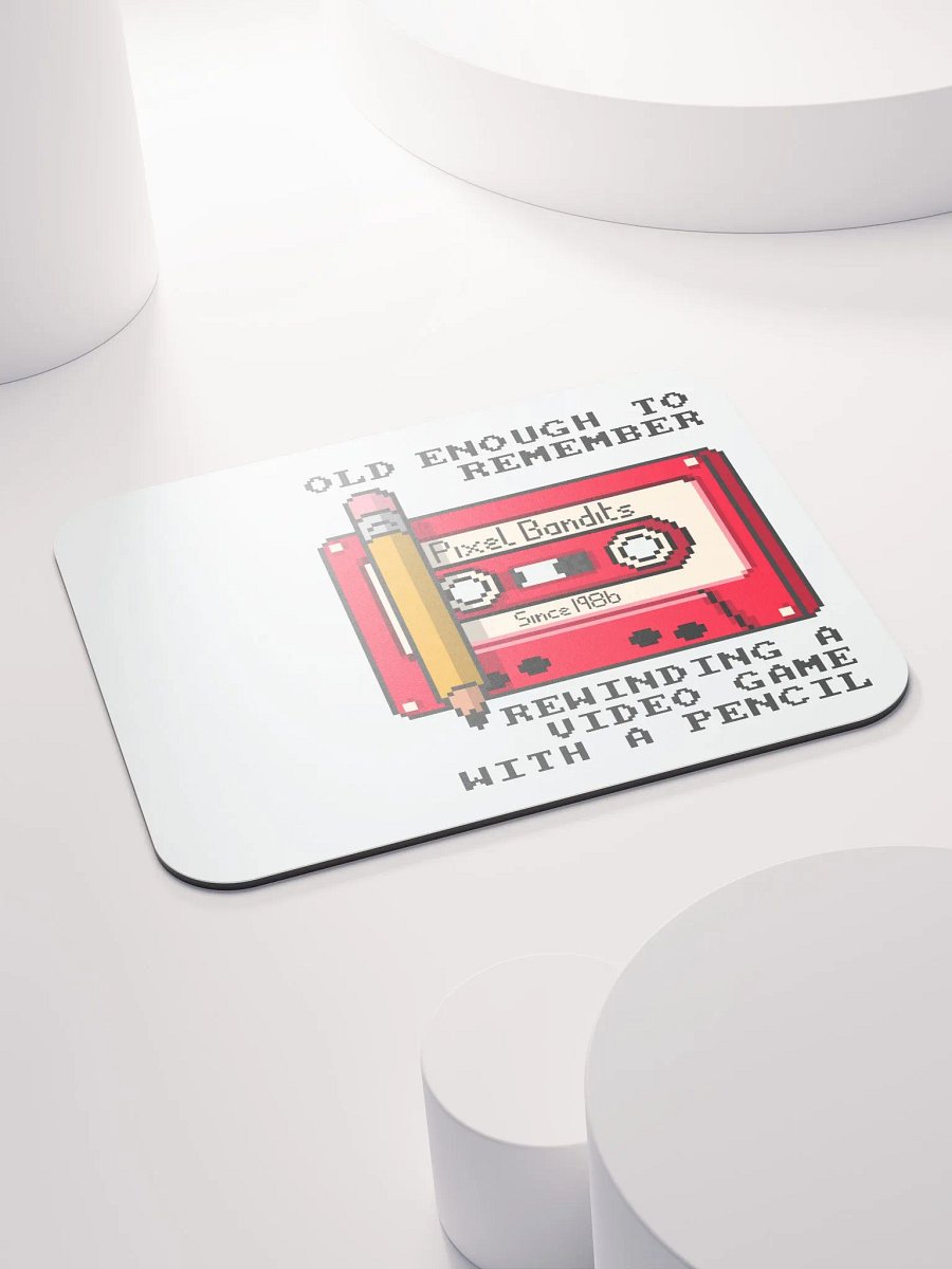 Retro Gaming Pencil Mouse Mat product image (4)