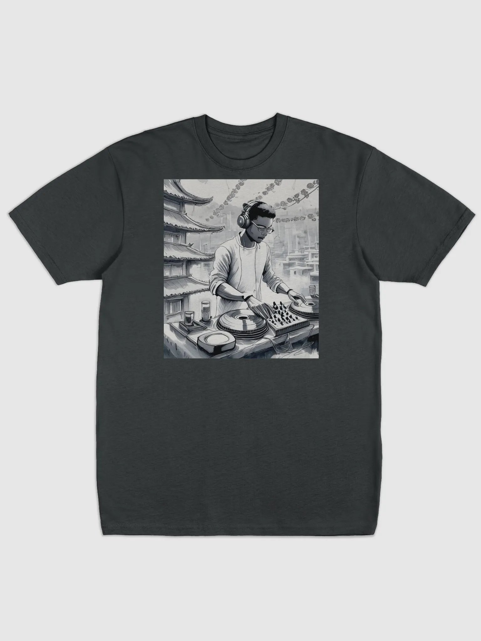 Red Sun DJ T-shirt product image (1)