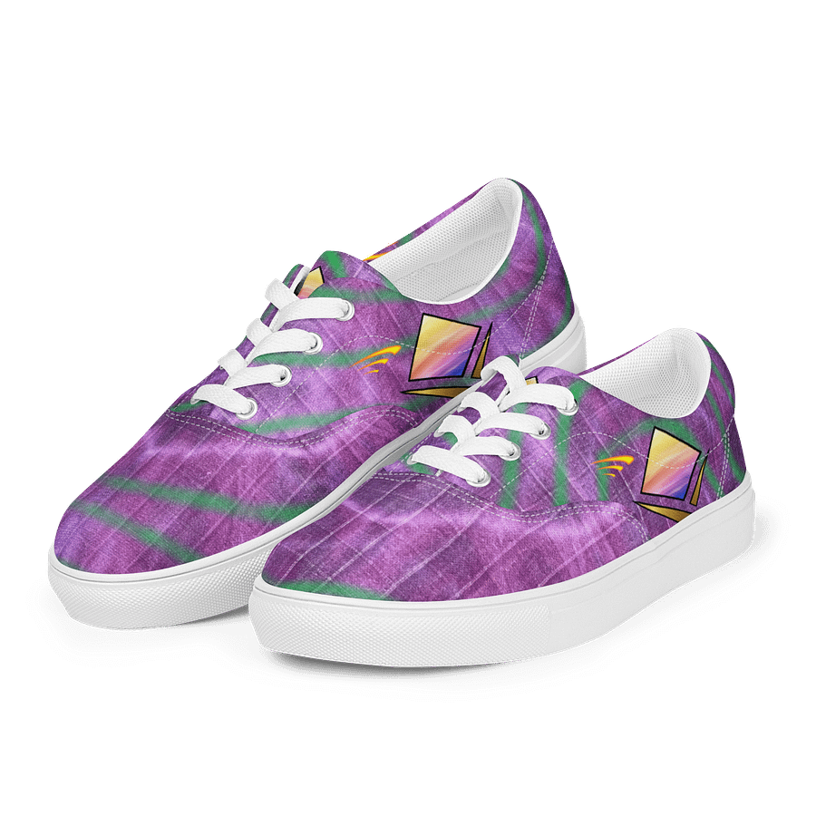S³ (Men's) Purple Tie Dye Laced Shoes product image (3)